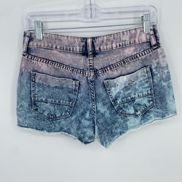 Decree Denim Daisy Duke Fringe Jeans Juniors 7 - Picture 3 of 6